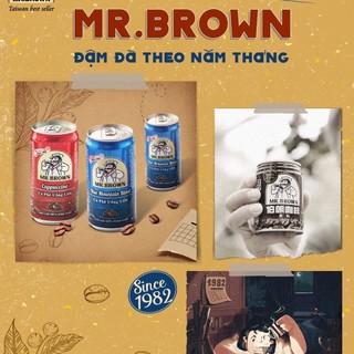 Cà Phê Mr.Brown Lon 240Ml - Có Đủ Vị