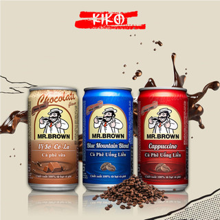 Cà phê mr.brown lon 240ml - có đủ vị đậm đà khó cưỡng