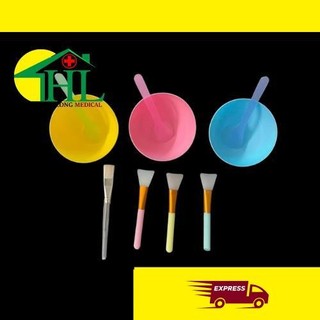 Combo bát, chổi, thìa đắp mặt na