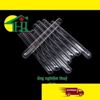 Ống nghiệm thủy tinh, ống thủy tinh chịu nhiệt dùng trong y tế, thí nghiệm