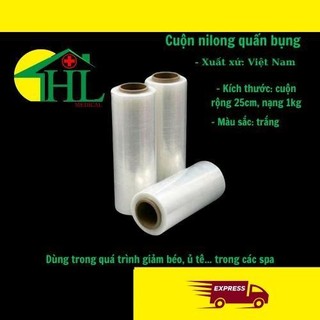 Cuộn màng co, cuộn nilon to quấn bụng, ủ tê
