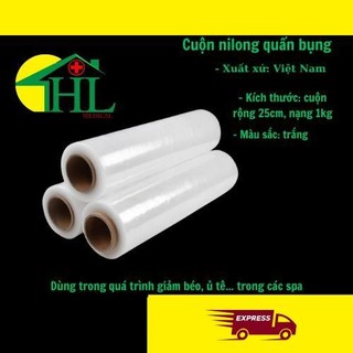Cuộn màng co, cuộn nilon to quấn bụng, ủ tê