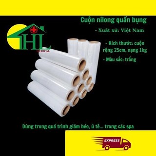Cuộn màng co, cuộn nilon to quấn bụng, ủ tê