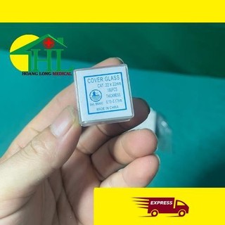 Lamen kính hiển vi 22x22mm hộp 100 kính