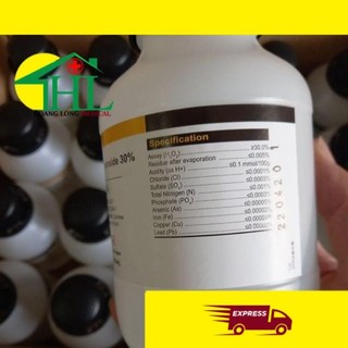 Oxy già Hydrogen peroxide H2O2 30% tinh khiết 500ml