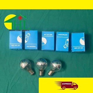1 hộp 10 cái bóng đèn mổ 24x25w