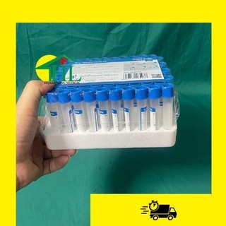 Ống nghiệm chống đông EDTA k2 2ml nắp xanh 100 ống