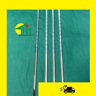 Nhiệt kế thủy ngân 200 độ - cây đo nhiệt độ nước
