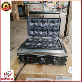 Máy làm bánh cá - máy nướng bánh cá taiyaki