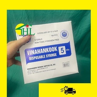 [Bán lẻ 10 chiếc] Bơm tiêm 1 lần Vinahankook 5ml