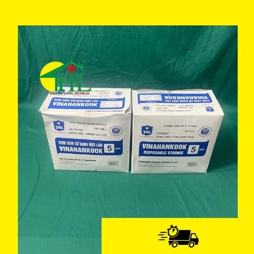 Bơm tiêm 1 lần Vinahankook 5ml