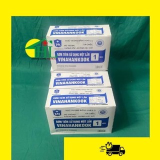 [Bán lẻ 10 chiếc] Bơm tiêm 1 lần Vinahankook 1ml