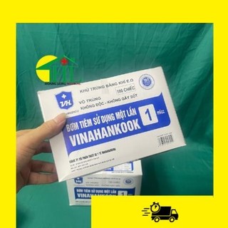 [Bán lẻ 10 chiếc] Bơm tiêm 1 lần Vinahankook 1ml