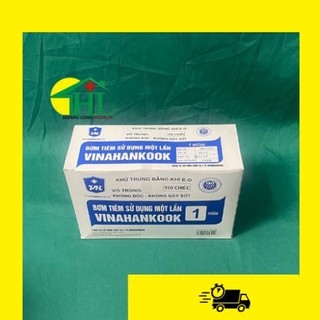 [Bán lẻ 10 chiếc] Bơm tiêm 1 lần Vinahankook 1ml