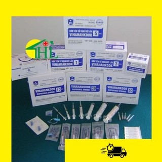 [Bán lẻ 10 chiếc] Bơm tiêm 1 lần Vinahankook 1ml