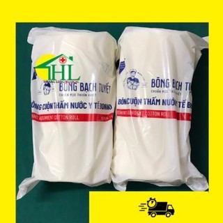 Bông cuộn 1kg bông y tế bạch tuyết
