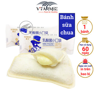 1 cái Bánh sữa chua Ông già Horsh vị truyền thống date mới