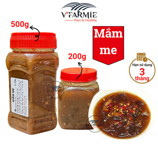 Mắm me đặc biệt hũ 200g và 500g - ăn kèm khô cá đuối nướng sẵn
