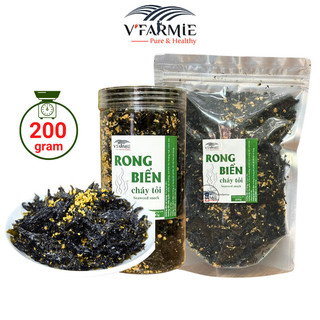 Rong biển cháy tỏi mè hũ 200g giòn ngon