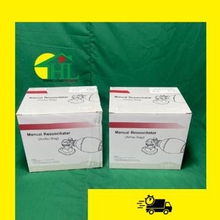 Bóng Bóp Ambu Cấp Cứu Oxy Tập Thở [Người Lớn, Trẻ Em]