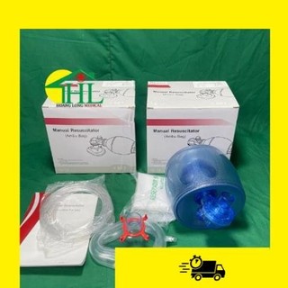 Bóng Bóp Ambu Cấp Cứu Oxy Tập Thở [Người Lớn, Trẻ Em]