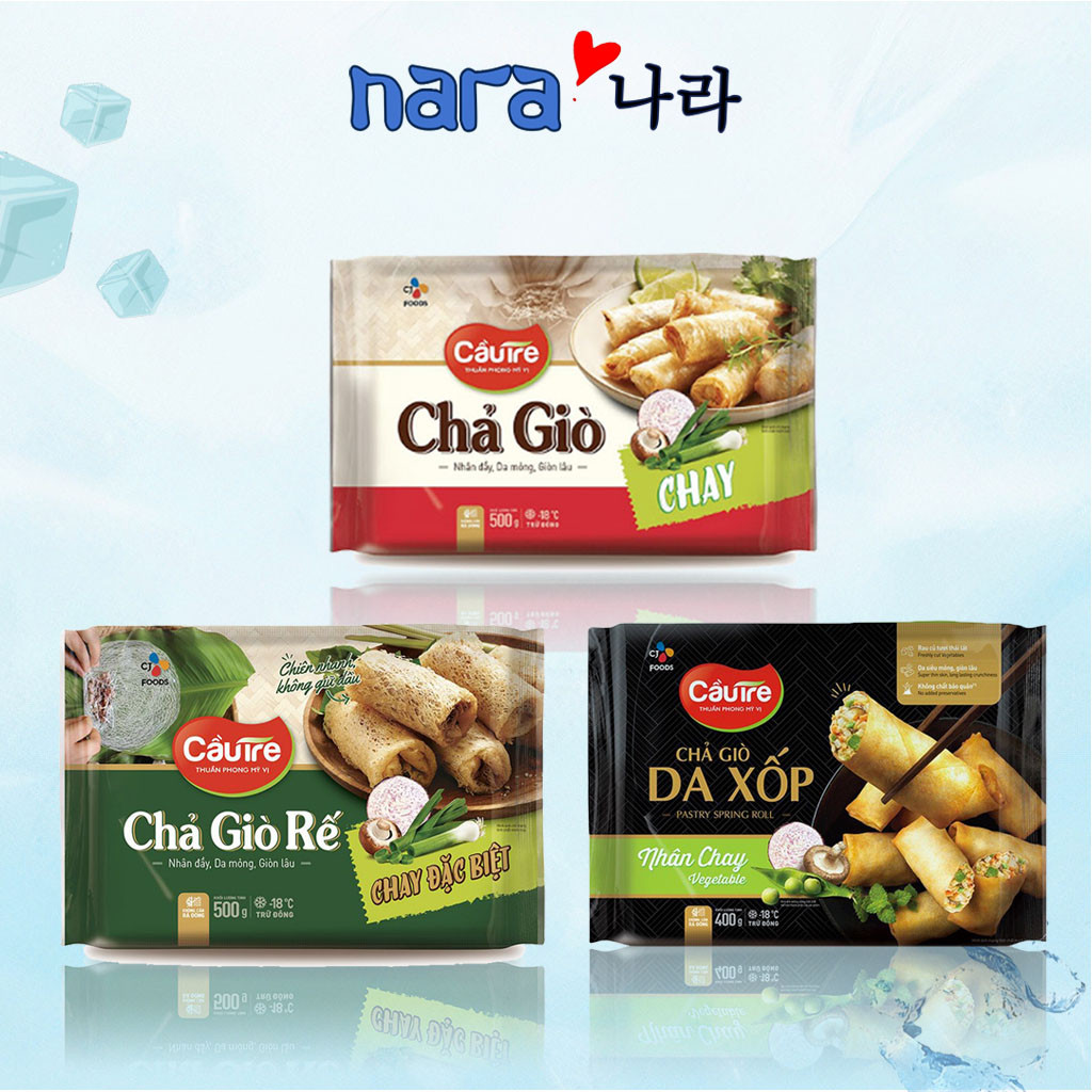 Chả Giò Chay Cầu Tre CJ (hàng lạnh chỉ giao hỏa tốc HCM)