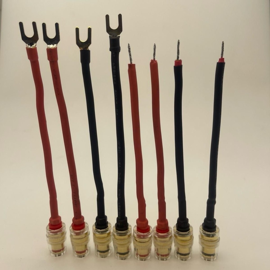 Giắc đổi bắp chuối ra mỏ chim càng cua | Speaker plug | Banana plug to Spade, Pin adapter