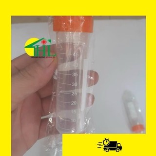 Ống falcon 50ml - ống ly tâm 50ml nắp vặn, đáy nhọn tiệt trùng từng cái