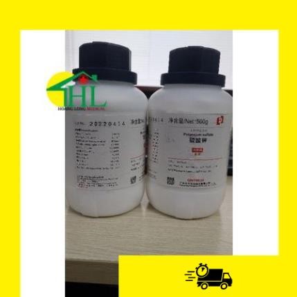 Hóa chất : Potassium Sulfate K2SO4  500g  T.Quốc