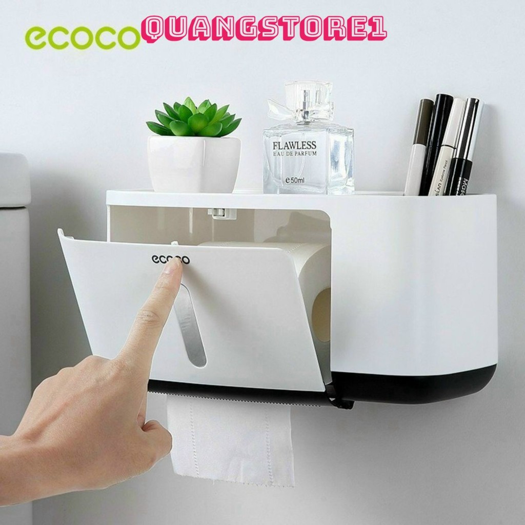 Hộp đựng giấy vệ sinh cao cấp ECOCO .