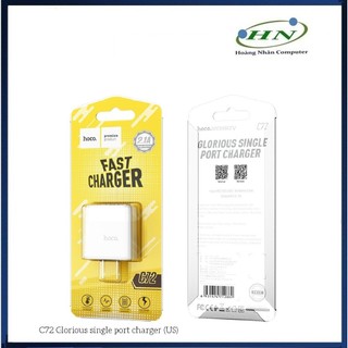 Bộ cốc sạc nhanh hoco c72 2.1a