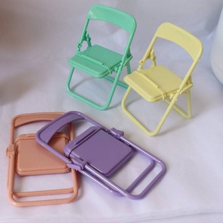 Kệ Kê Điện Thoại Hình Ghế Xếp Màu Pastel (4 màu)