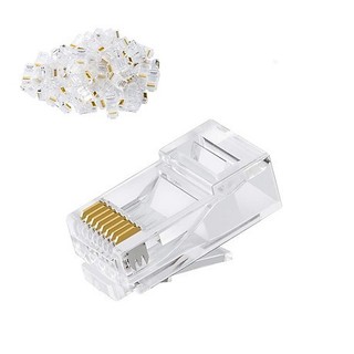 Bộ 2 Hạt mạng đầu bấm mạng RJ45 nhựa-SIÊU RẺ