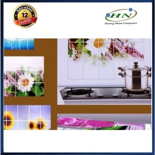 MIẾNG DÁN TƯỜNG CÁCH NHIỆT NHÀ BẾP NHIỀU HÌNH.