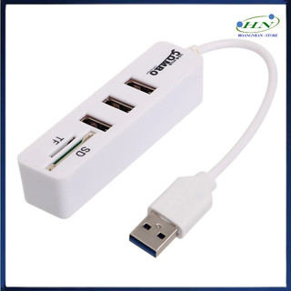 Hub Combo USB đọc thẻ với 3 cổng USB
