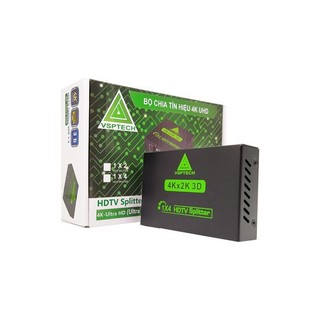 Bộ chia HDMI 1 ra 4 Full HD - Hub HDMI 4 Cổng Kèm Nguồn