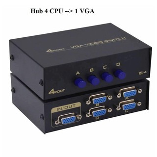 Hub chuyển 4 cpu ra 1 vga