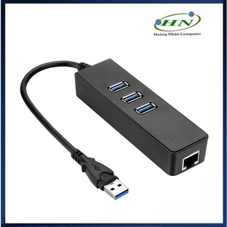 Hub Combo chia cổng USB 3.0 và Lan