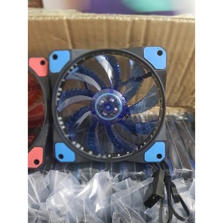 Fan Led 12cm Brushless fan 33 Led - Quạt Led 12cm màu xanh