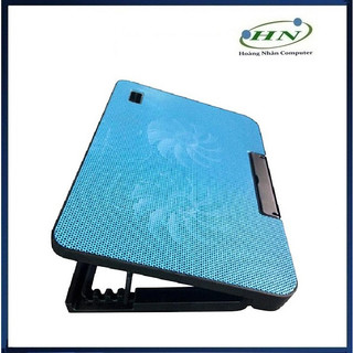 Đế tản nhiệt 2 quạt dành cho laptop cổng Usb phù hợp máy tính xách tay