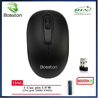 Chuột không dây Q1 + tặng kèm pin (màu đen)