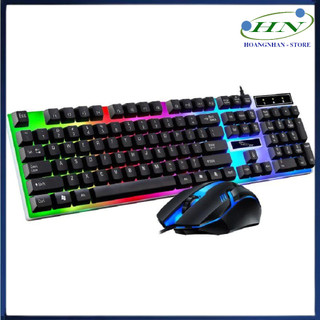 Bộ bàn phím và chuột G21B Game Led 7 màu