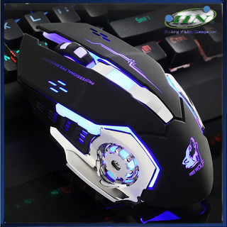 Chuột game 6D-LED đa màu FREE WOLF V5