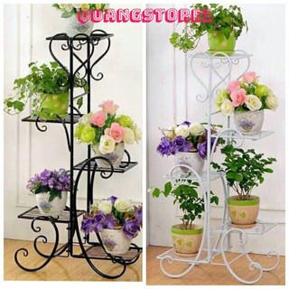Kệ sắt để chậu hoa cây cảnh 3, 5, 6, 7 tầng .