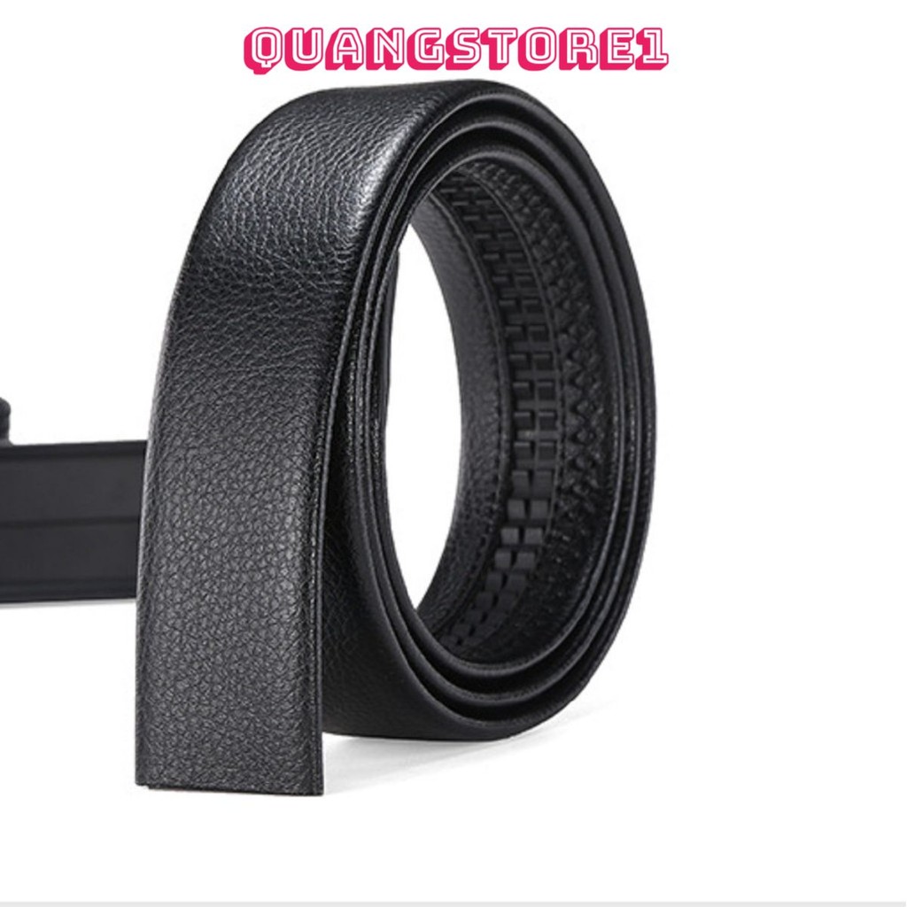 Dây Lưng Nam🍓 DÂY LƯNG NAM CAO CẤP 🍓Dây Nịt Nam Cao Cấp Dài 120cm Rộng 3.5cm,Thắt Lưng Nam Da Pu Cao Cấp (Không Khóa) #