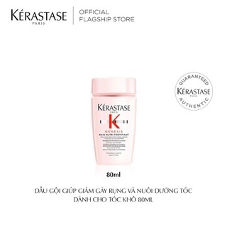 Dầu gội chăm sóc và giảm rụng tóc Genesis Bain Nutri Kerastase 80ml