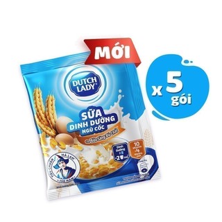 Combo 5 gói sữa dinh dưỡng ngũ cốc dutch lady cô gái hà lan 25g/gói