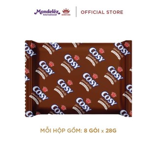 Combo 2 hộp Bánh quy COSY Wonderfulls Yến Mạch gấp đôi sôcôla, hộp 224g