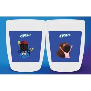 Ly sứ oreo " giòn - mịn"