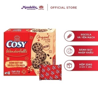 Bánh quy cosy hạt socola yến mạch ( vị nguyên bản) 196g